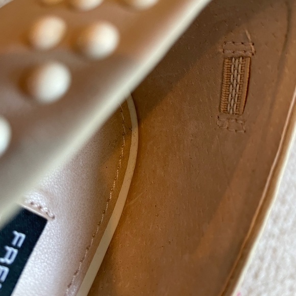 French Connection Ivory with White Beads Heels - Picture 6 of 7